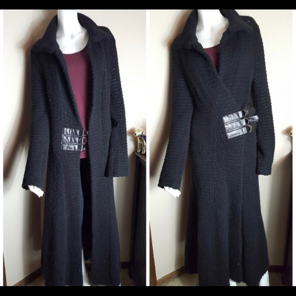 long wool sweater